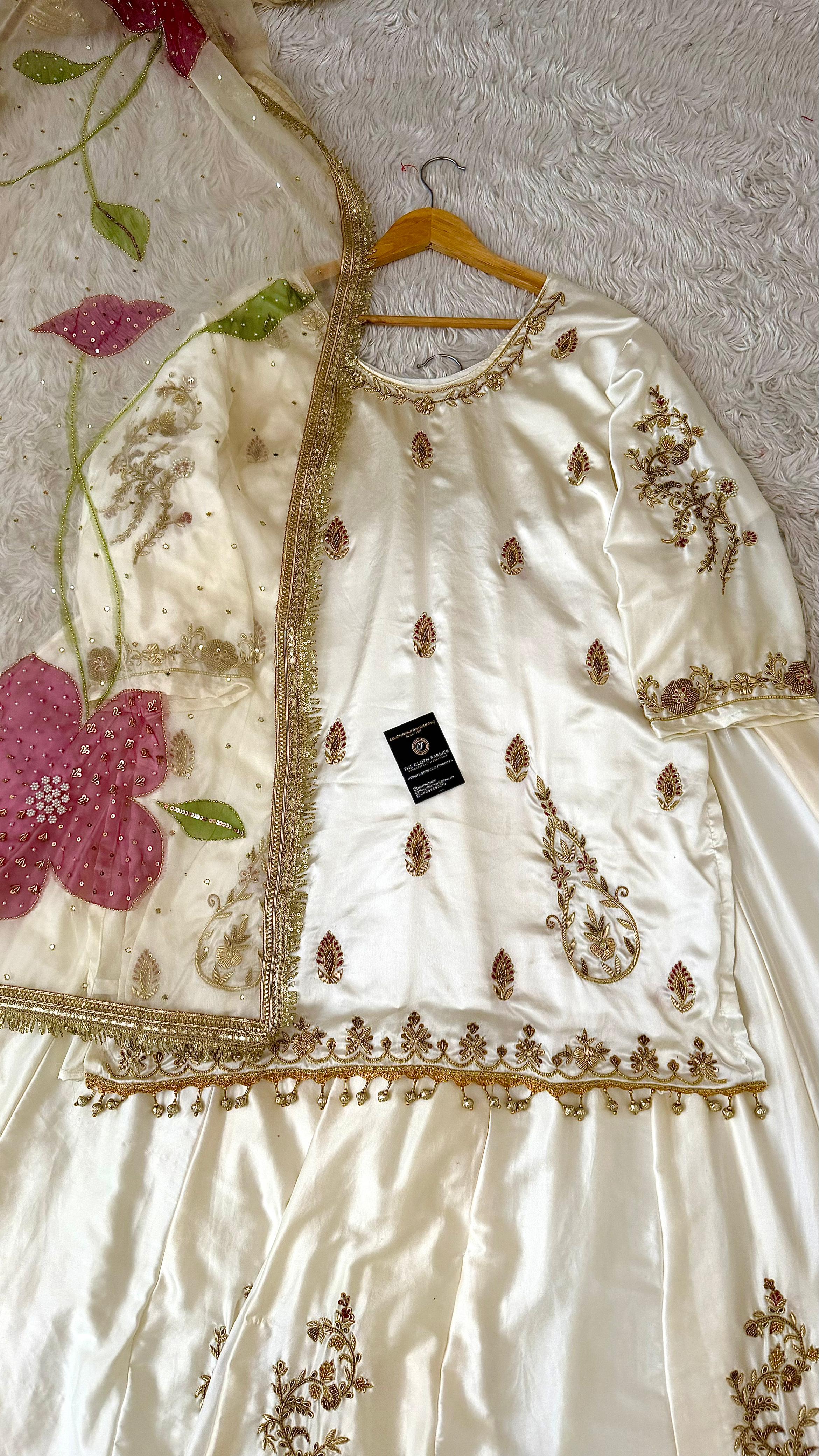 Floral mariya sajjad inspired sharara