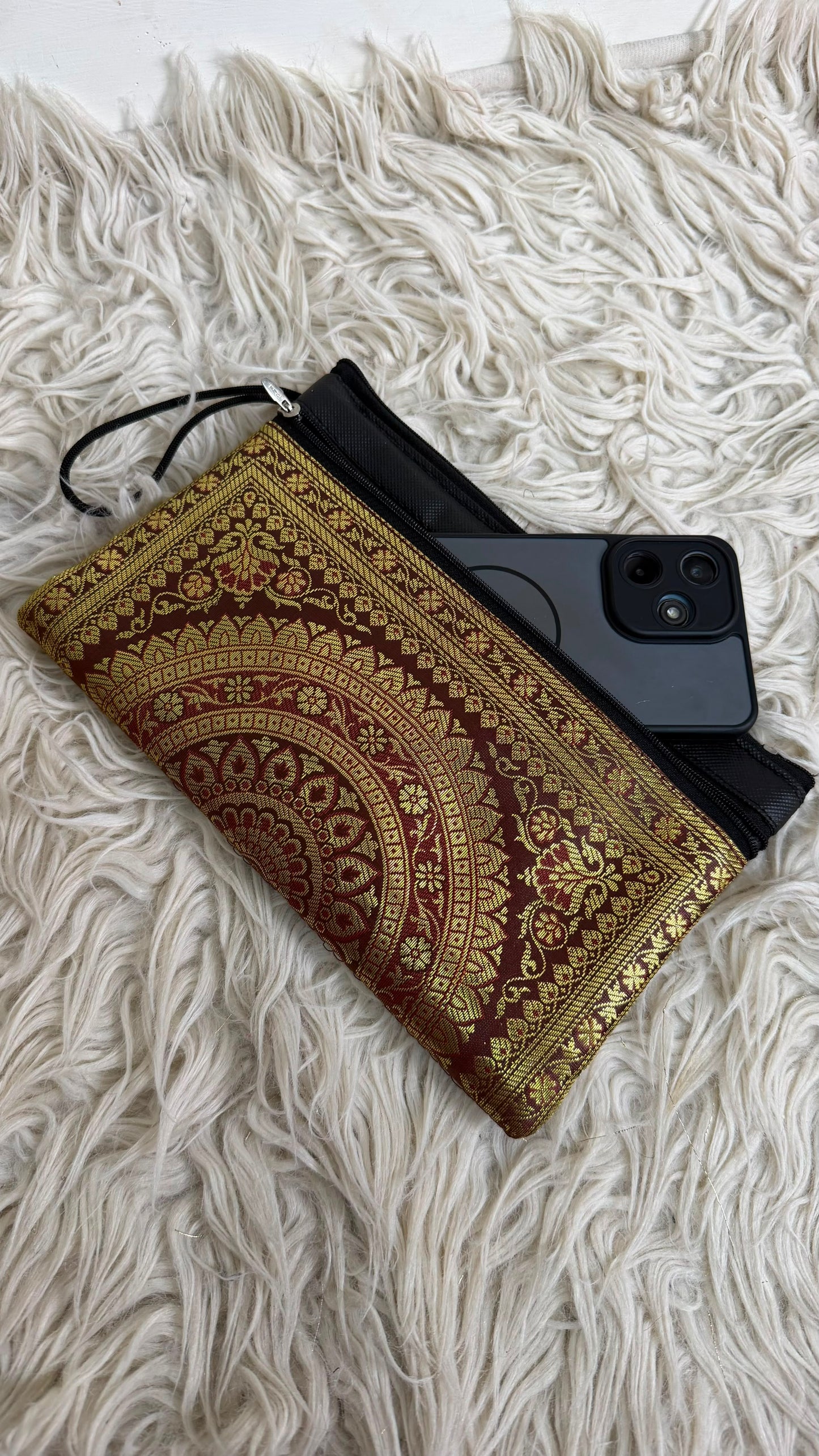 BANARASI COFFEE COLOR WALLET