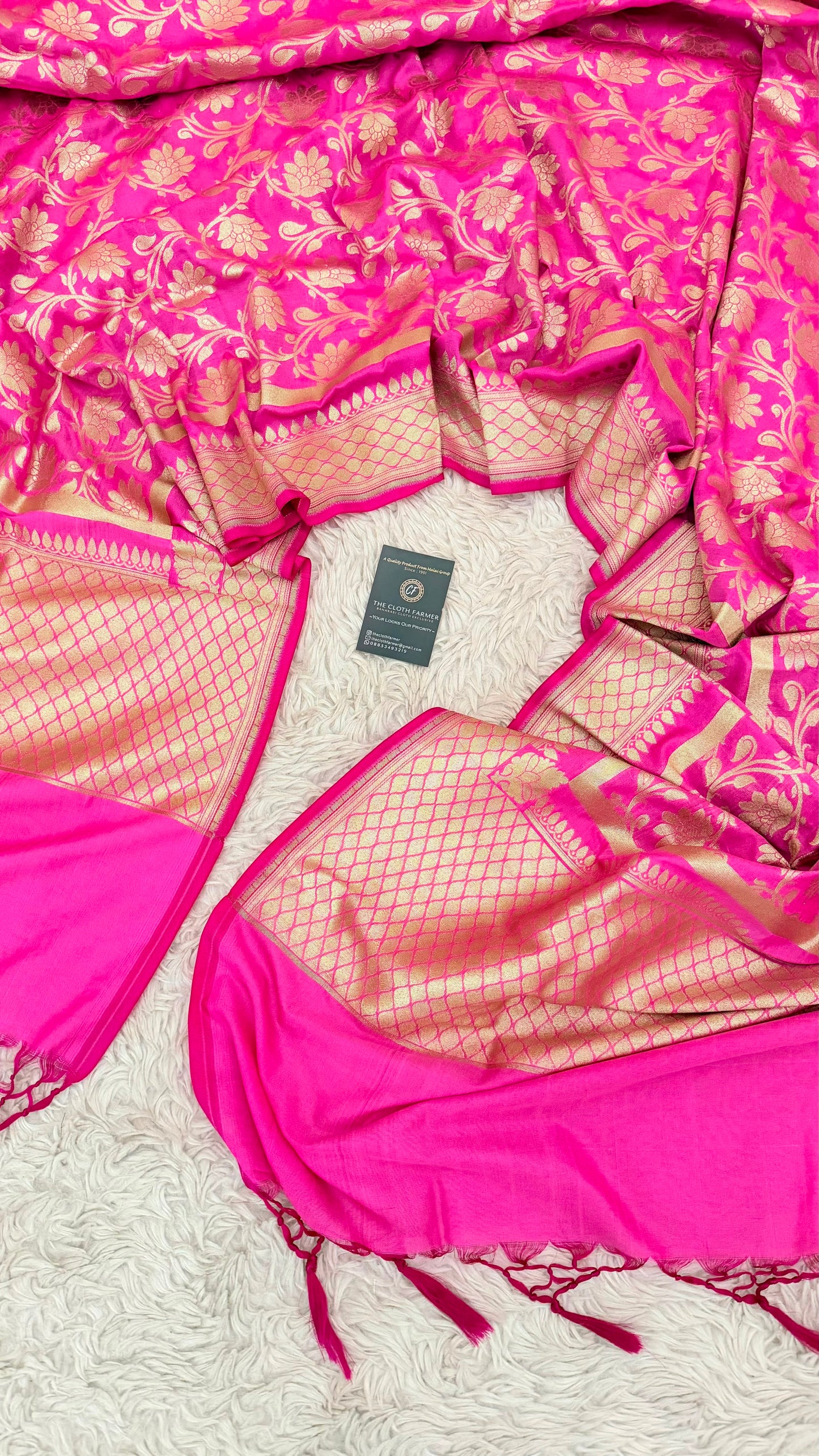 MASHRU SILK RANI DUPATTA