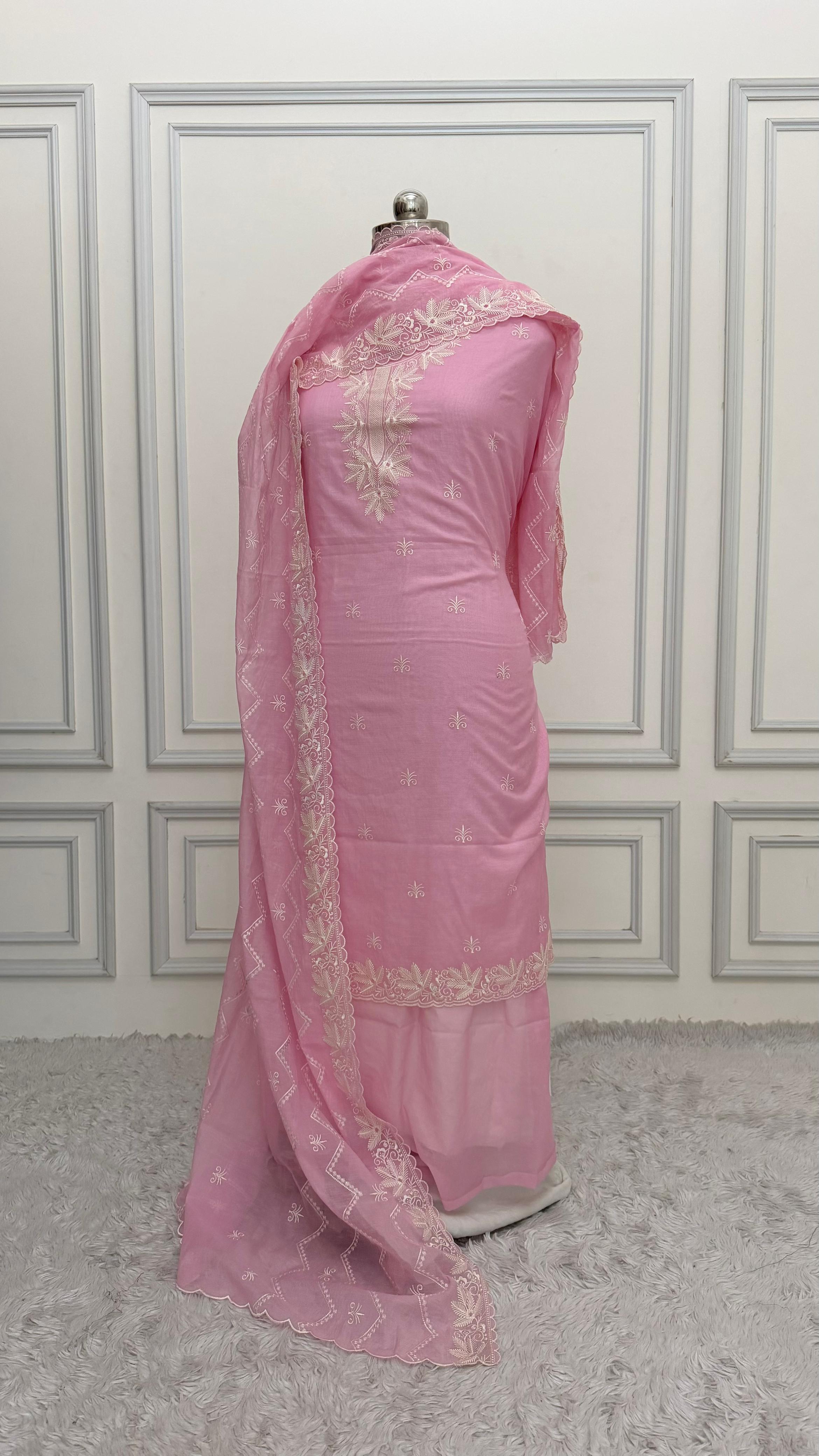 PINK ELEPHANT COTTON MUL 3 PIECE SUIT