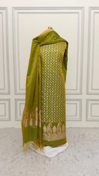 APPLE GREEN COLOR MEENEDAR 3 PIECE SUIT