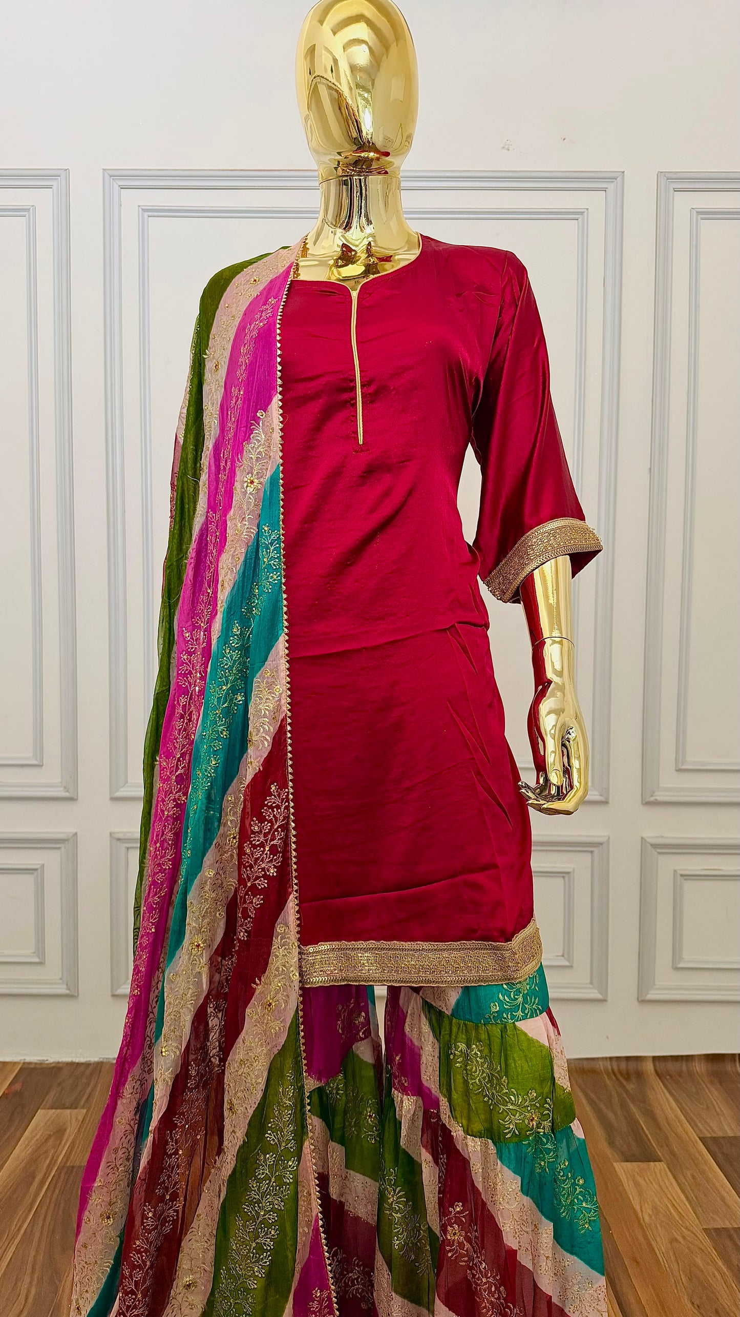GIRLISH CHATAPATI4 GHARARA