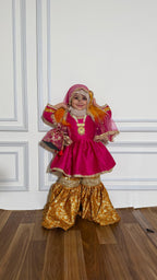 Little princess frock and gharara