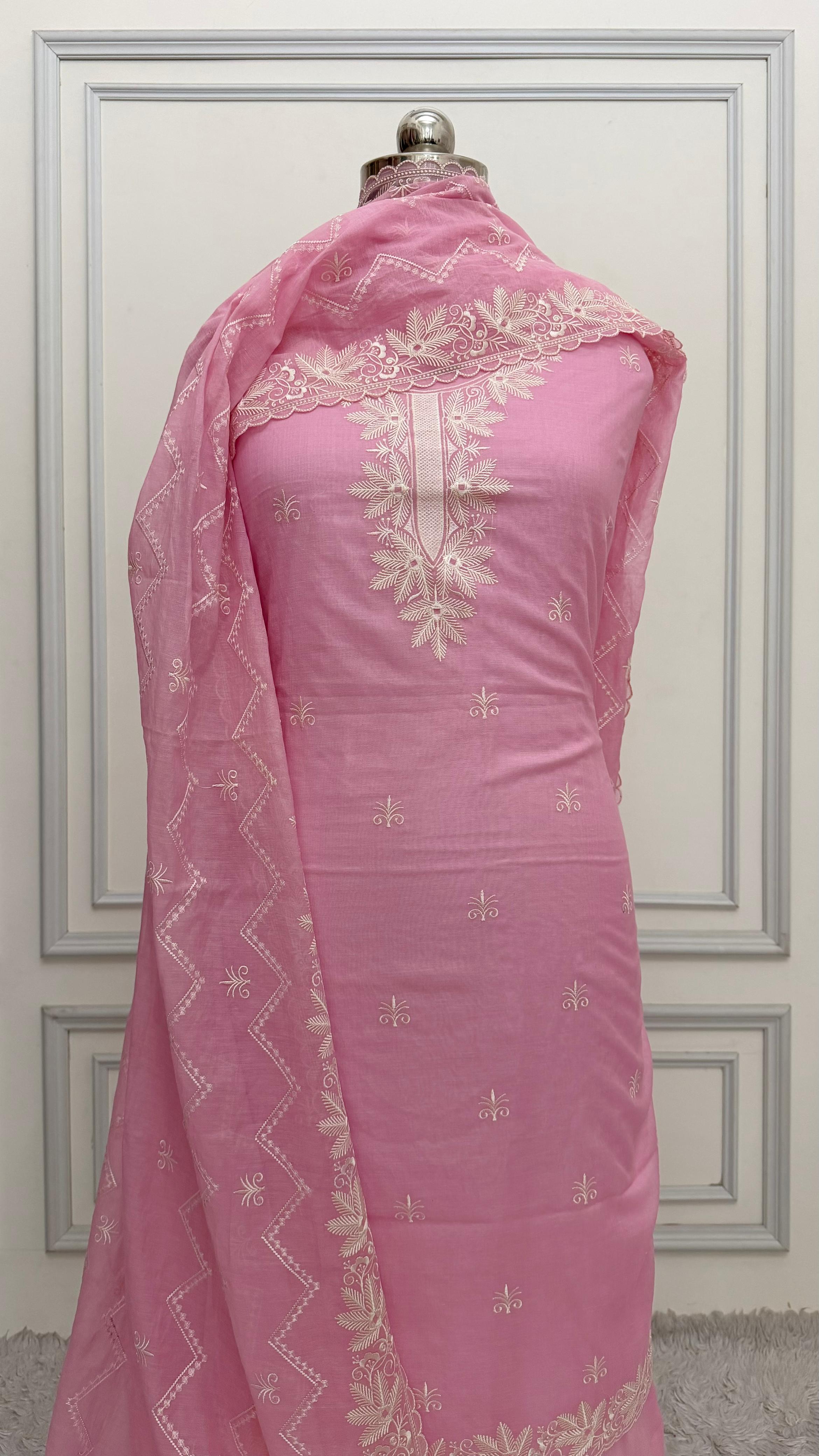 PINK ELEPHANT COTTON MUL 3 PIECE SUIT