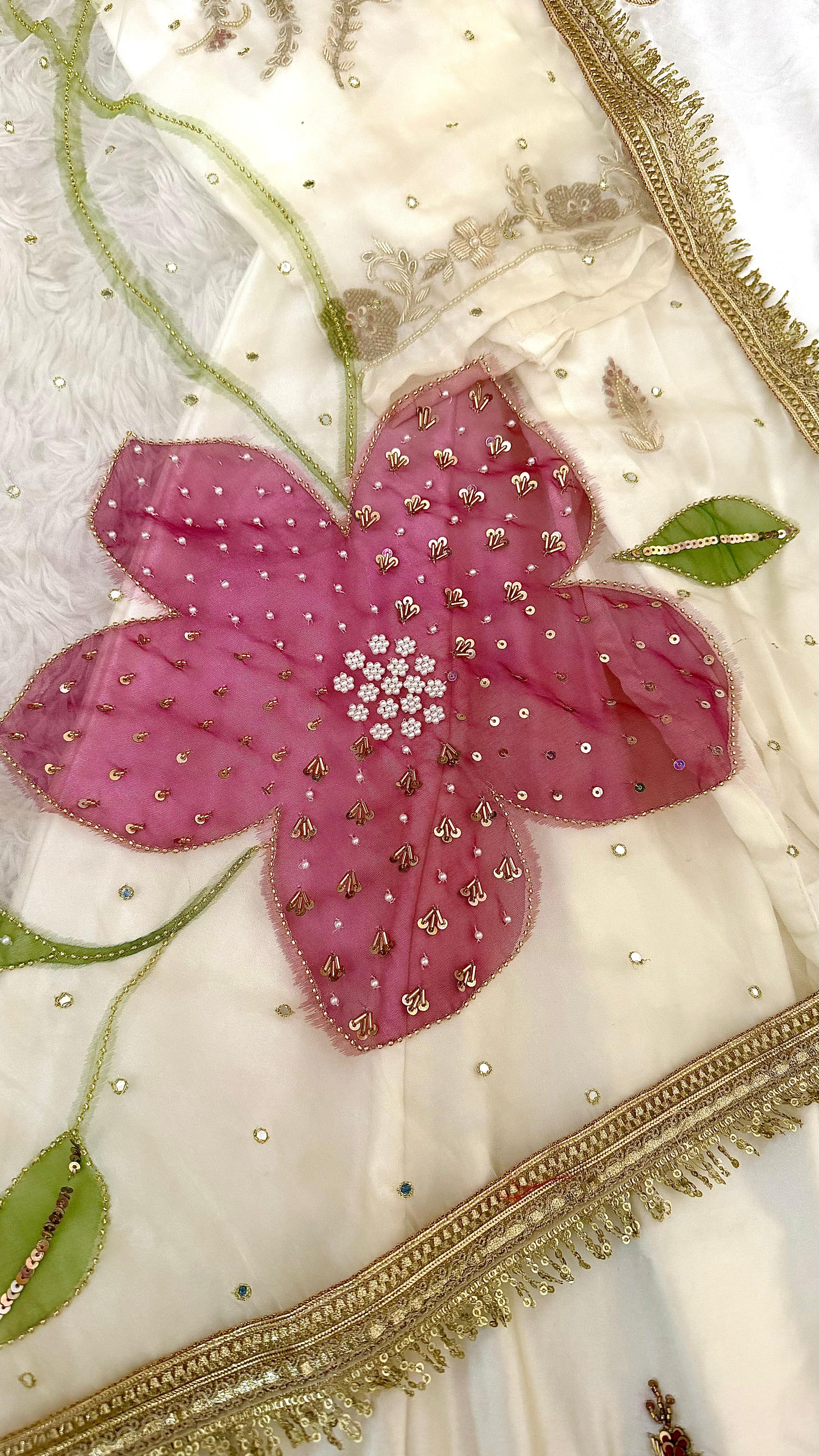 Floral mariya sajjad inspired sharara