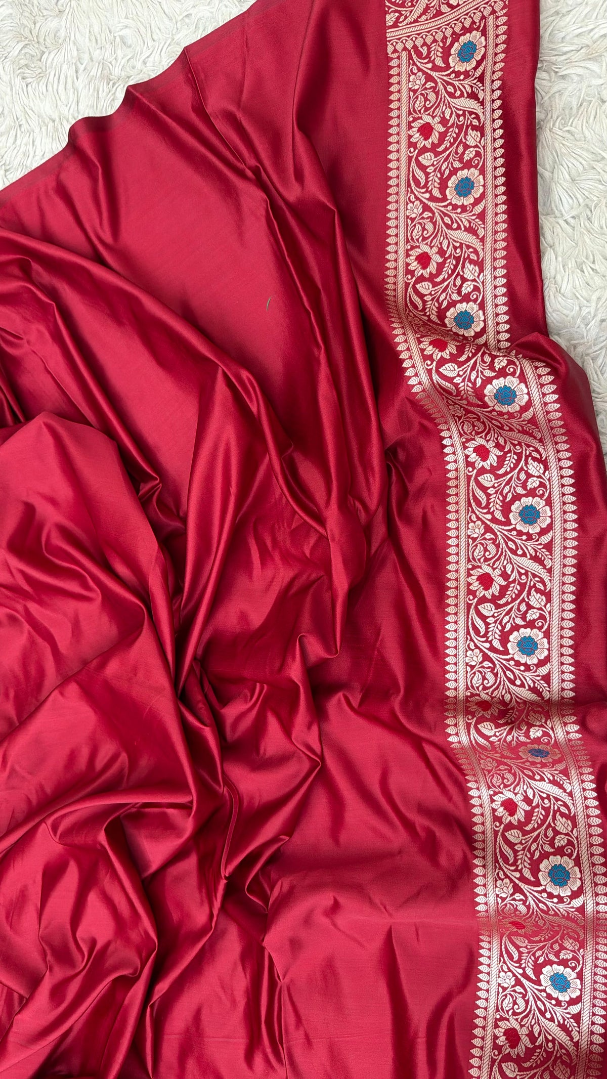 MAROON COLOR MASHRU SILK 3 PIECE SUIT