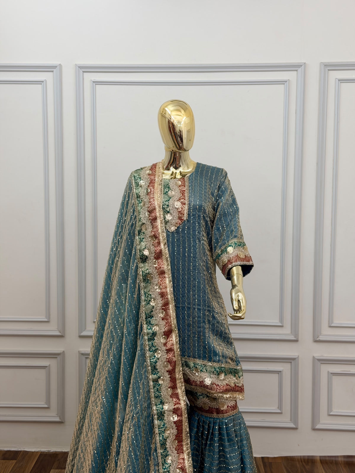 FIROZI DIAGONAL RAMPURI GHARARA