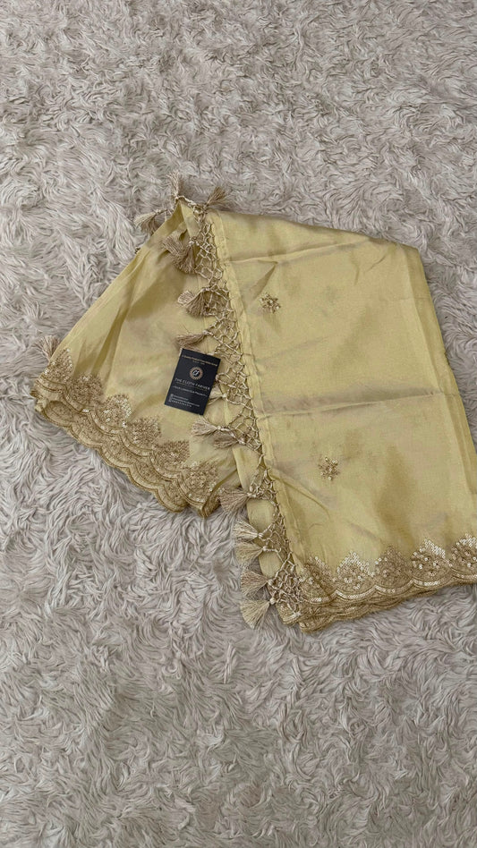 DYEABLE COSMO SILK DUPATTA
