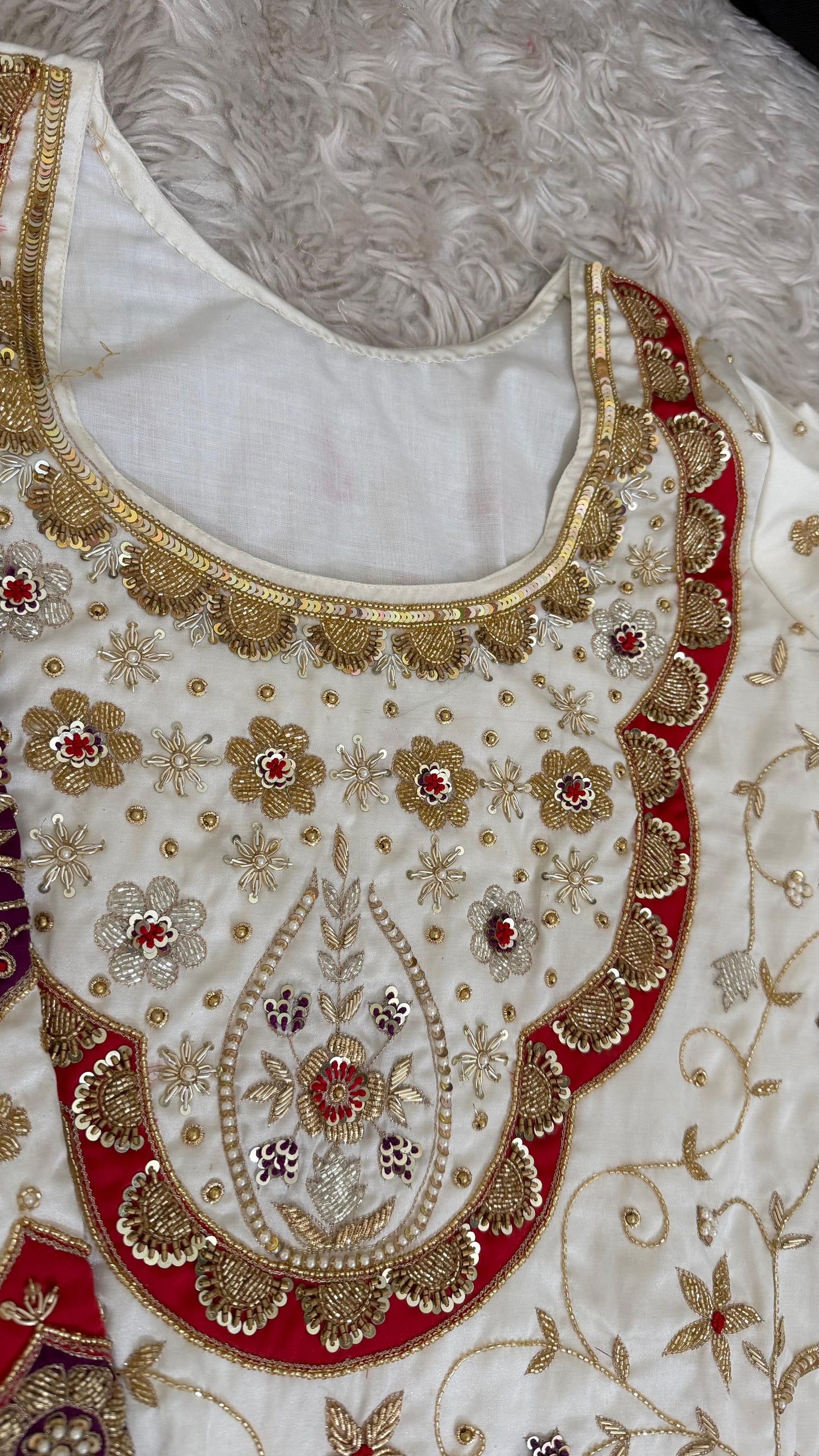 PARTY WEAR MASHRU SILK BASED ZARDOZI SALWAR SUIT