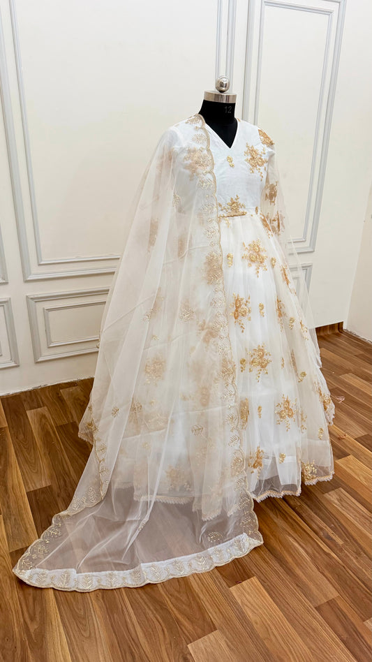 WHITE PRINCESS GOWN