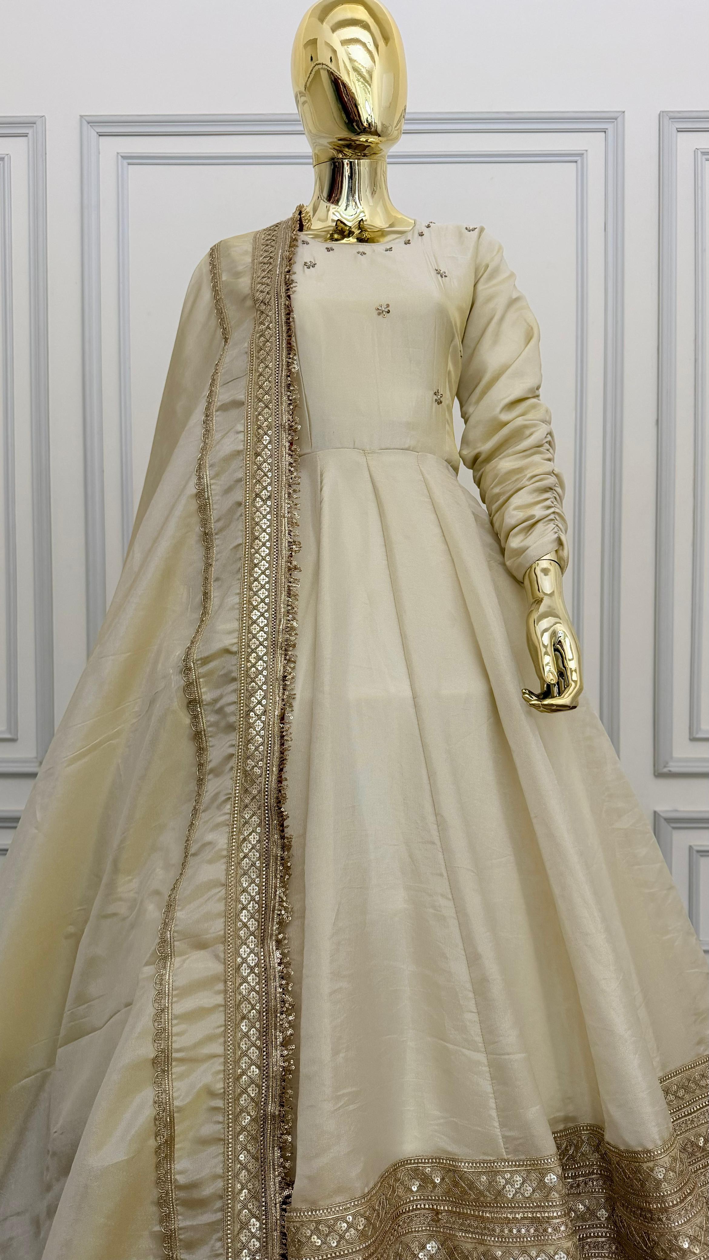COSMO SILK BASED ANARKALI