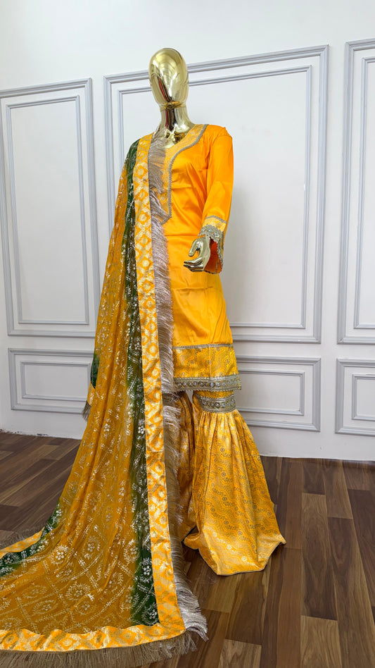 HALDI /MEHANDI SPECIAL GHARARA