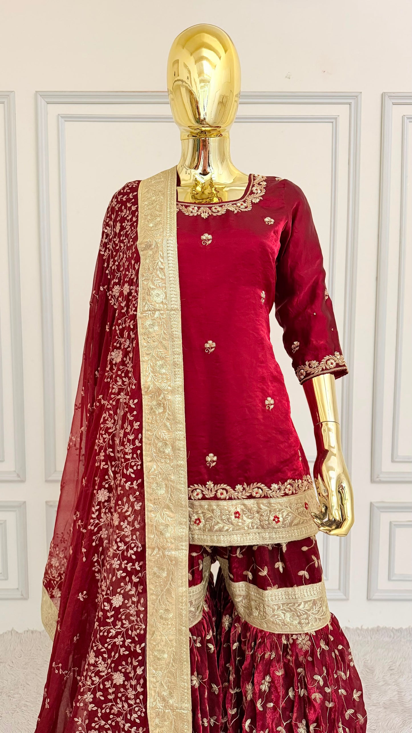BLOOD MAROON PINTEREST GHARARA