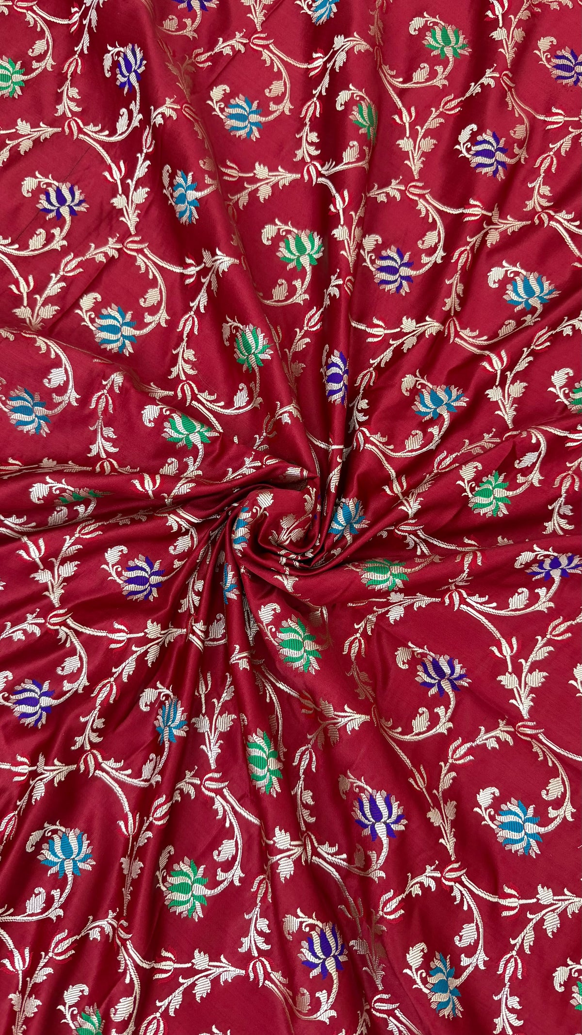 MAROON COLOR MASHRU SILK 3 PIECE SUIT
