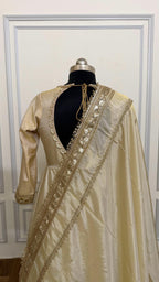 COSMO SILK BASED DOUBLE LAYER ANARKALI