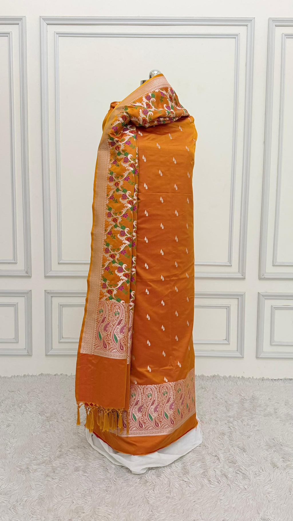 MUSTARD COLOR MEENEDAR 3 PIECE SUIT