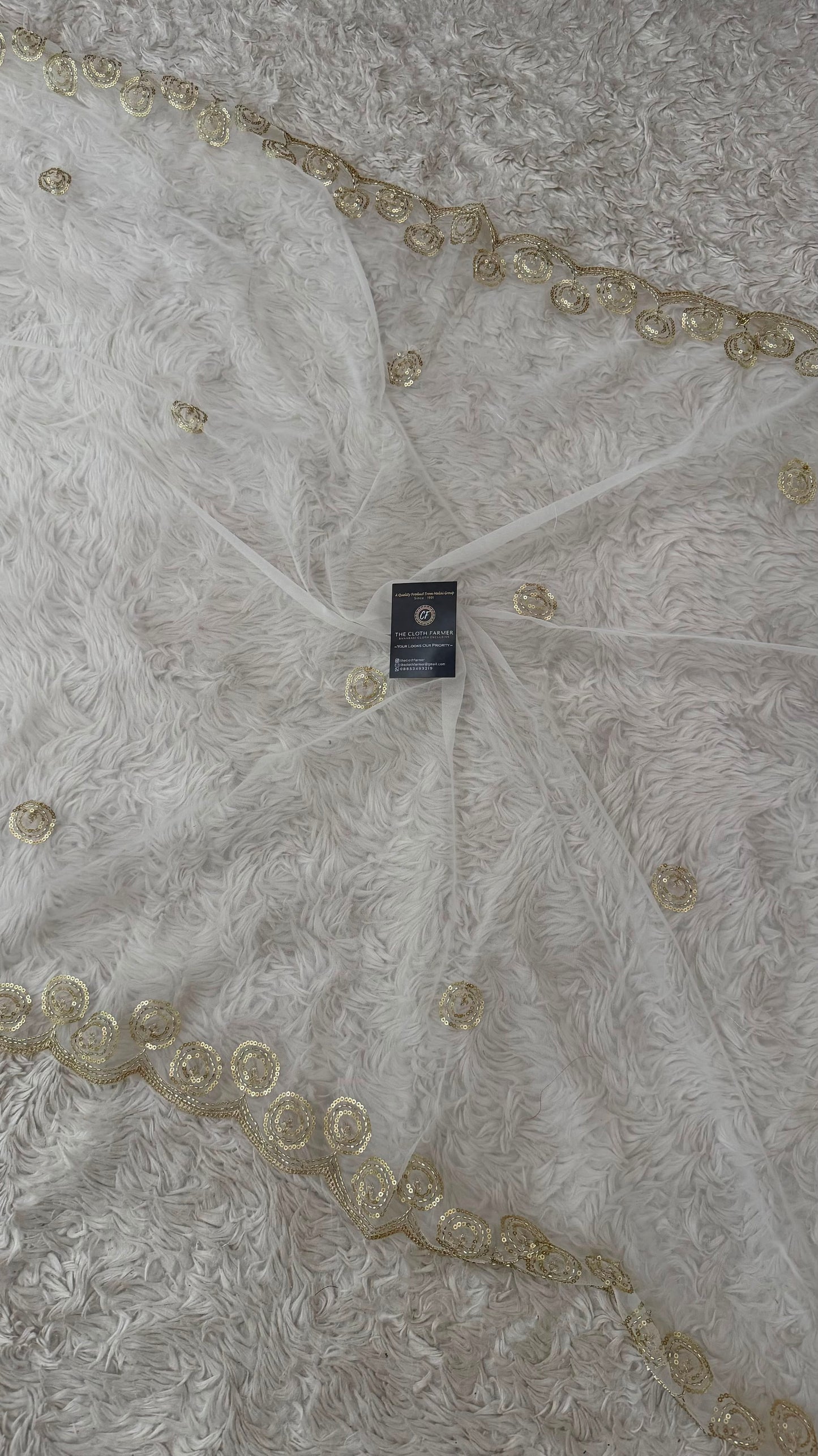 DYEABLE ORGANZA DUPATTA