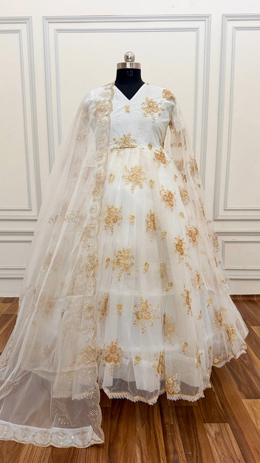 WHITE PRINCESS GOWN