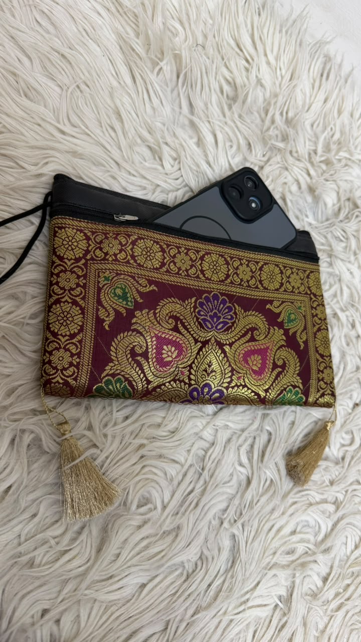 BANARASI COFFEE COLOR WALLET