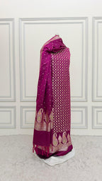 WINE COLOR MEENEDAR 3 PIECE SUIT