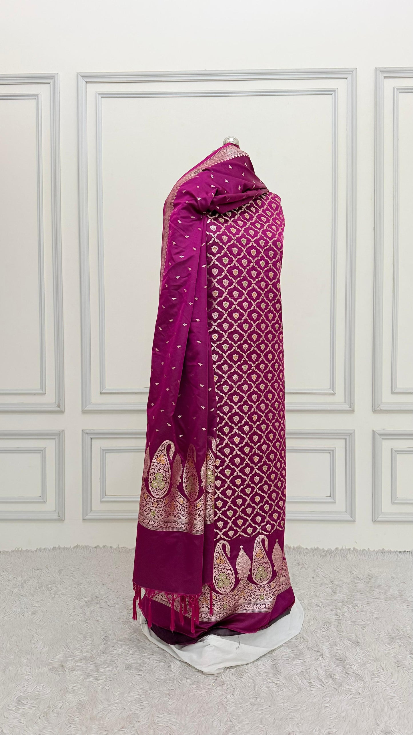 WINE COLOR MEENEDAR 3 PIECE SUIT