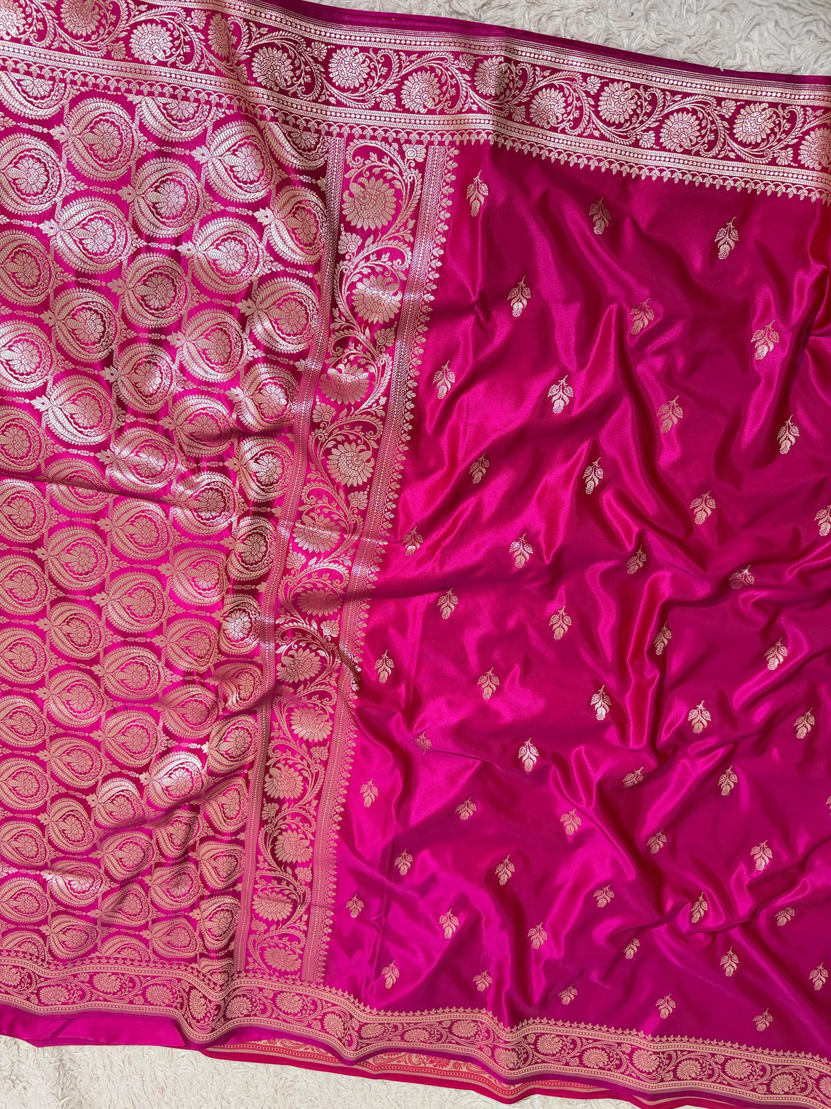 RANI COLOR MASHRU KATAAN SAREE