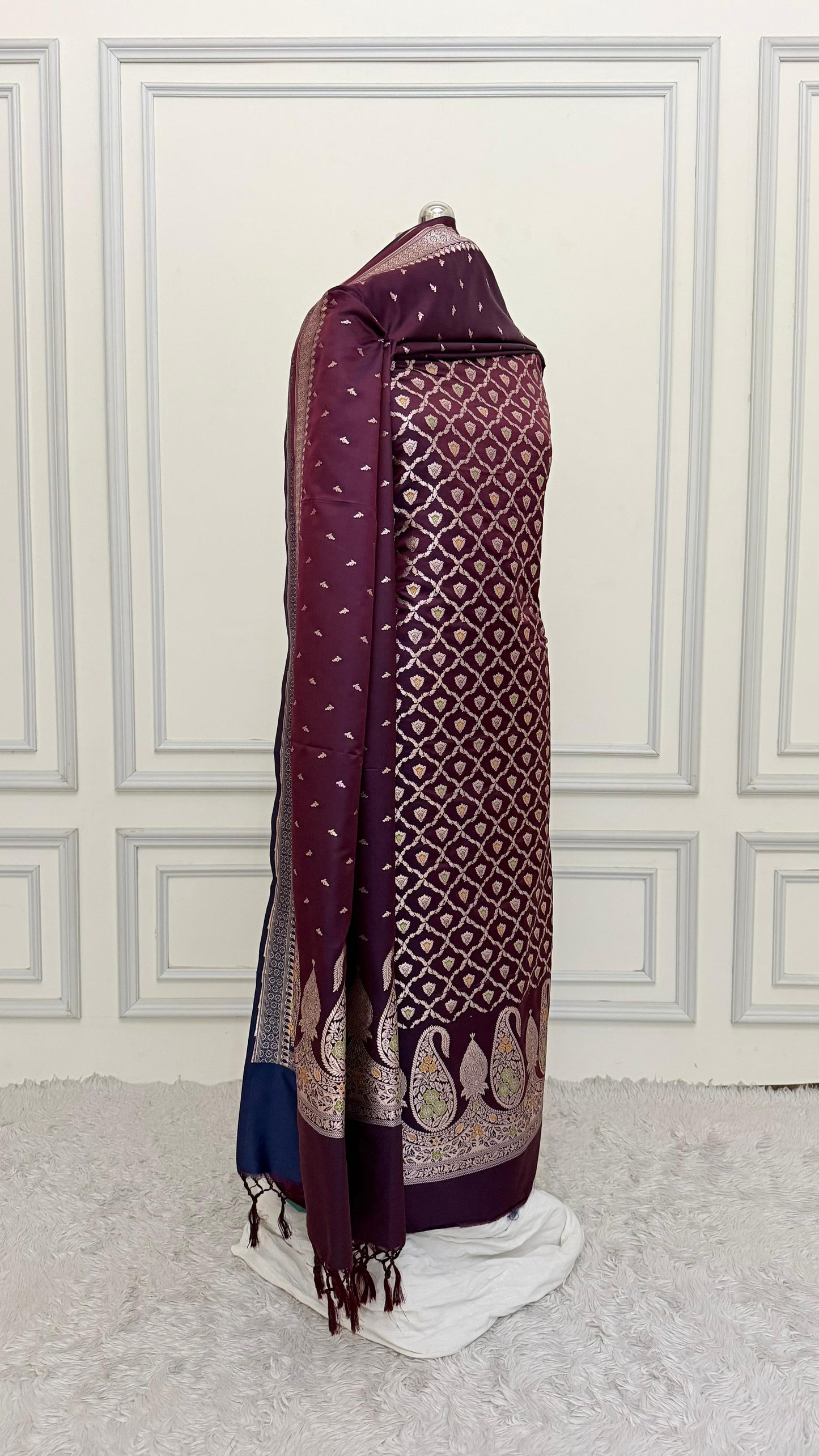PASTLE WINE MEENEDAR 3 PIECE SUIT