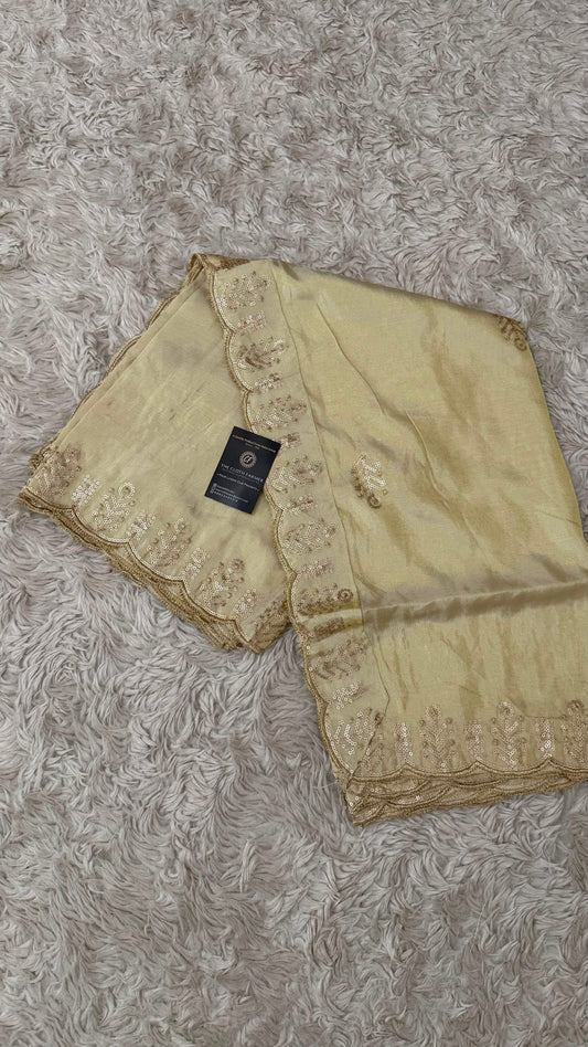 DYEABLE COSMO SILK DUPATTA