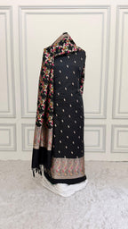 BLACK COLOR MEENEDAR 3 PIECE SUIT