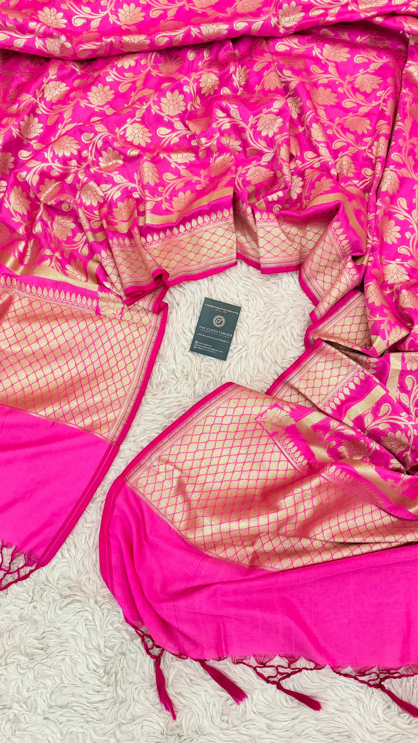 MASHRU SILK RANI DUPATTA