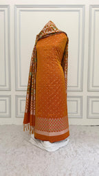 PASTLE MUSTARD MEENEDAR 3 PIECE SUIT