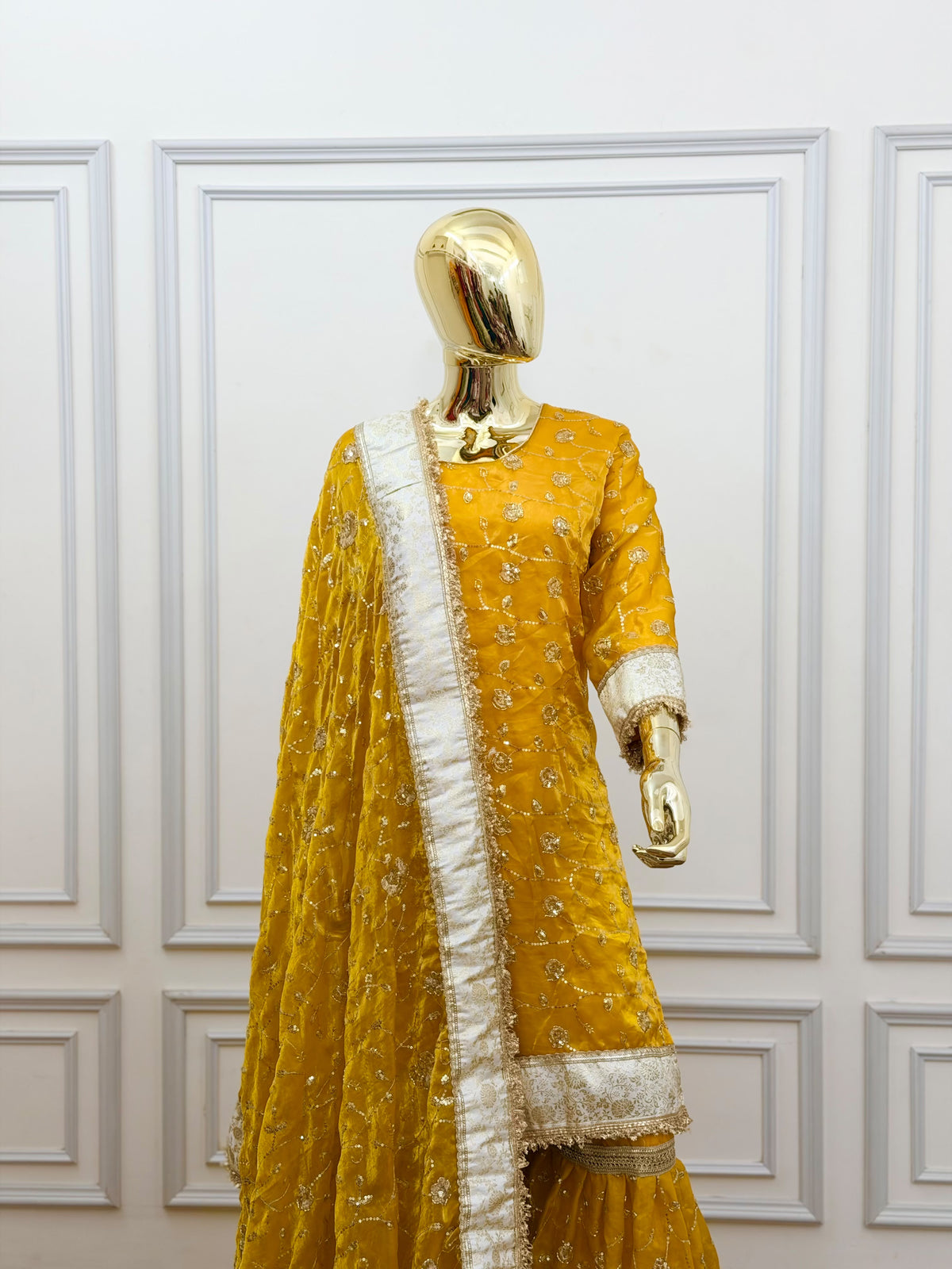 MIMOSA SHADE CONTRAST GHARARA
