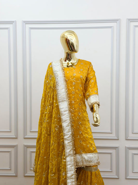 MIMOSA SHADE CONTRAST GHARARA