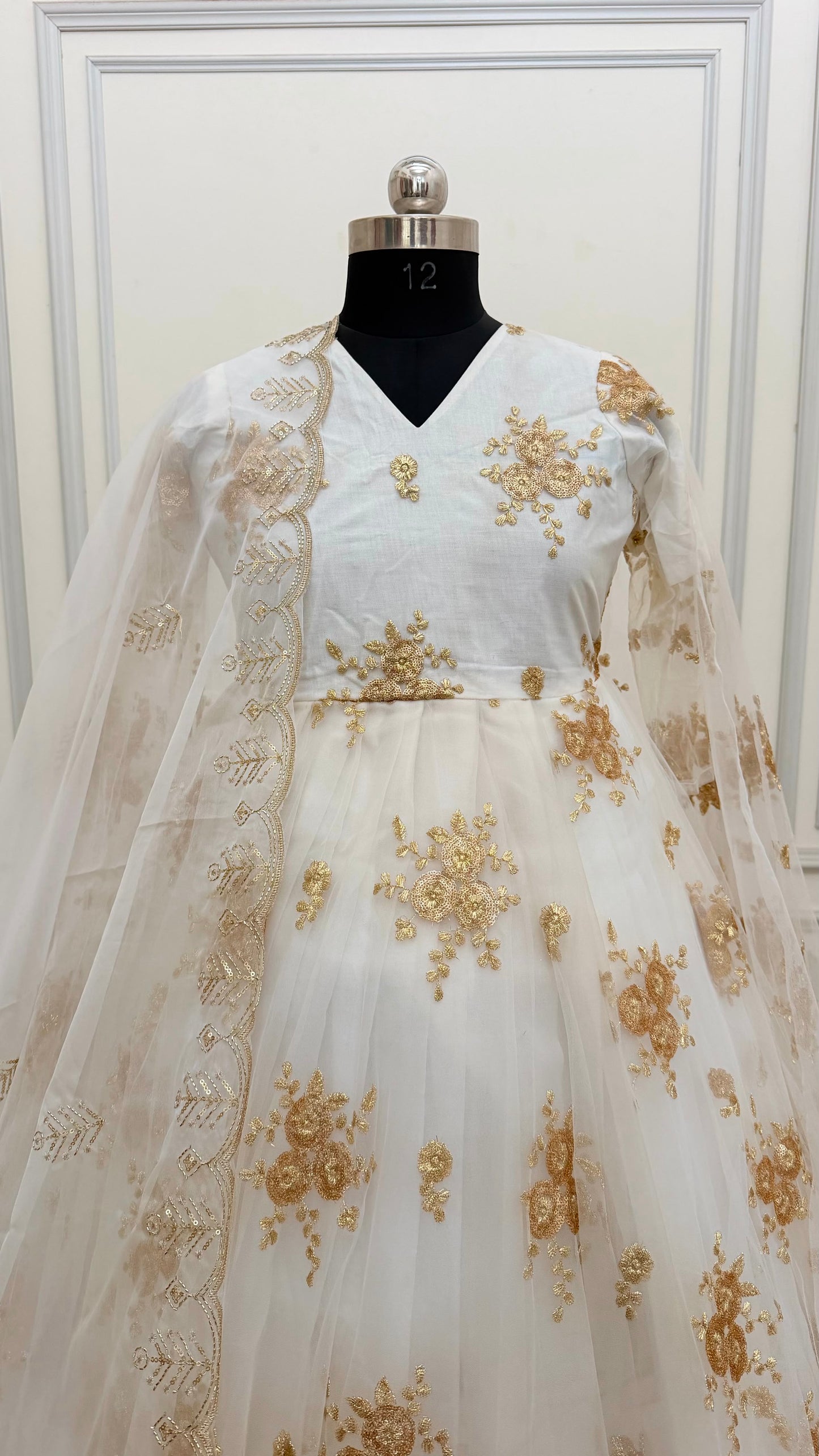 WHITE PRINCESS GOWN