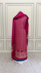 PASTLE RANI COLOR MEENEDAR 3 PIECE SUIT