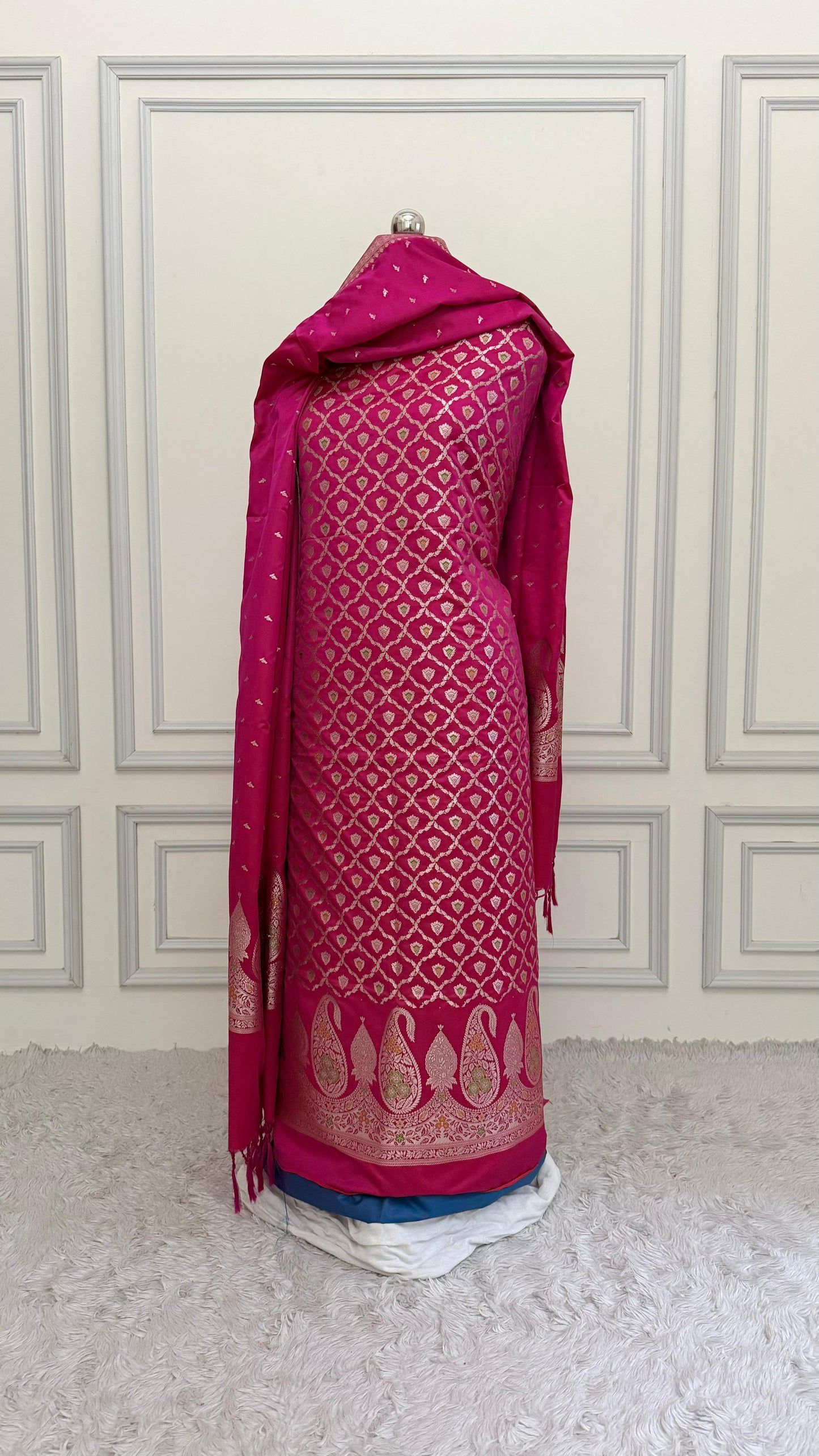 PASTLE RANI COLOR MEENEDAR 3 PIECE SUIT
